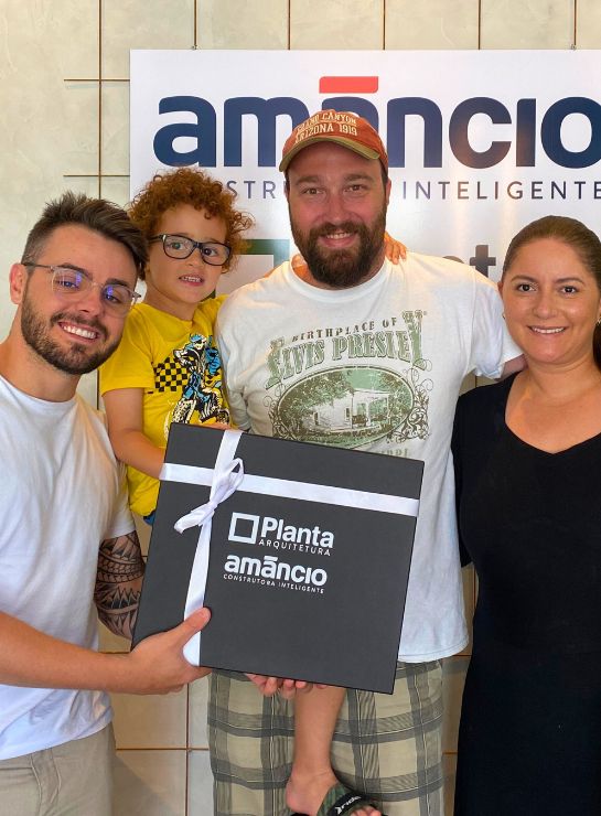 Case de casa americana premiada — cliente Aleixo